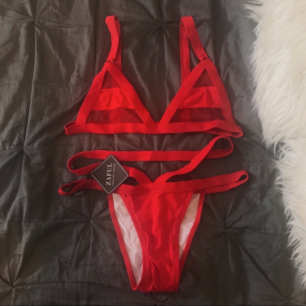 Zaful Bandage Swimsuit